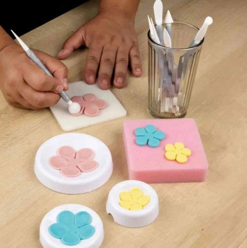 ALLONSY Espuma Dupla Flor Pasta Americana...