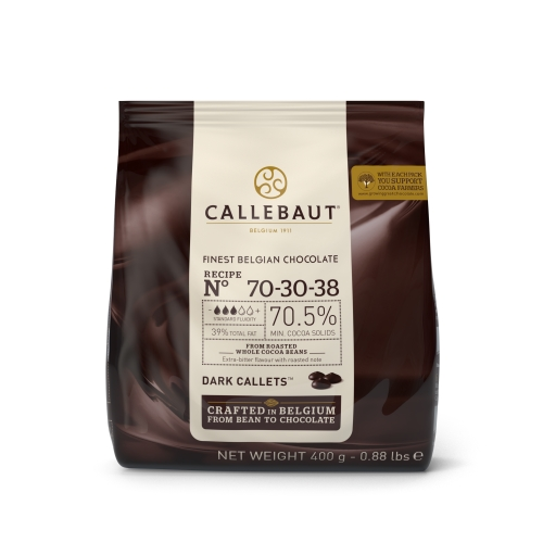 CALLEBAUT Choc Amargo 70-30-38 70,5% Gota...