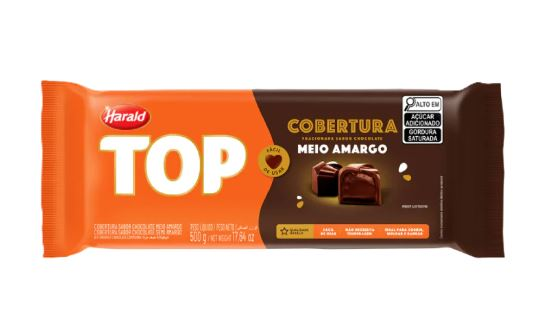HAR TOP Cob Meio Amargo Barra 500g 