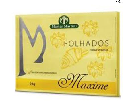 MASTER MAXIME Margarina Folhado Placa 2Kg