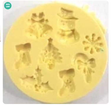 MAZ 1454 Molde de Silicone Kit Natal 