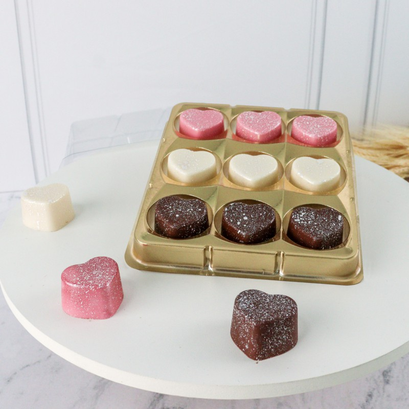 BWB14260 Caixa Bombom Retangular 9cav Dou...