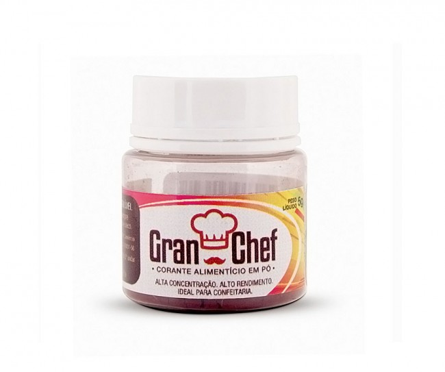 GRAN CHEF Corante Hidro - Marrom 5g