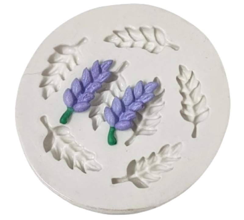 MAZ 2669 Molde de Silicone Lavandas