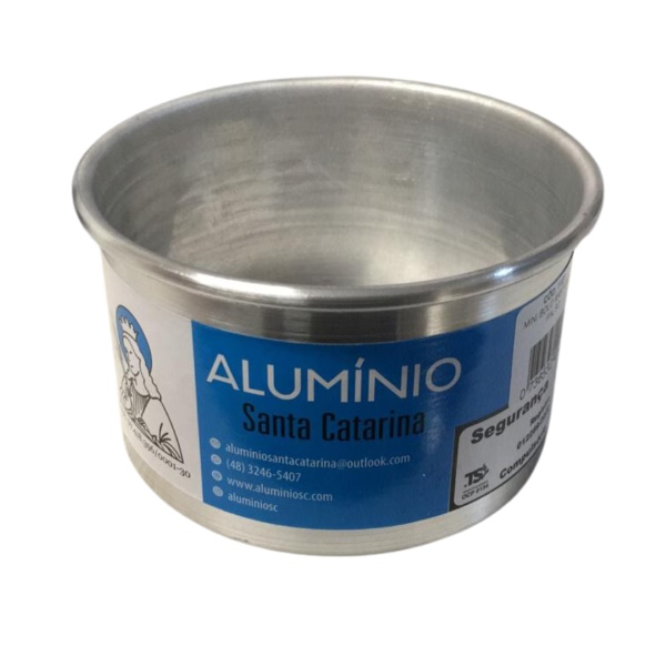 SC Forma Alumínio Mini Bolo Fundo Falso 9...