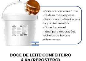 FINISSIMA Doce de Leite Repostero Argenti...