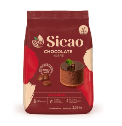 SICAO Choc ao Leite Gotas 2,05kg NOBRE