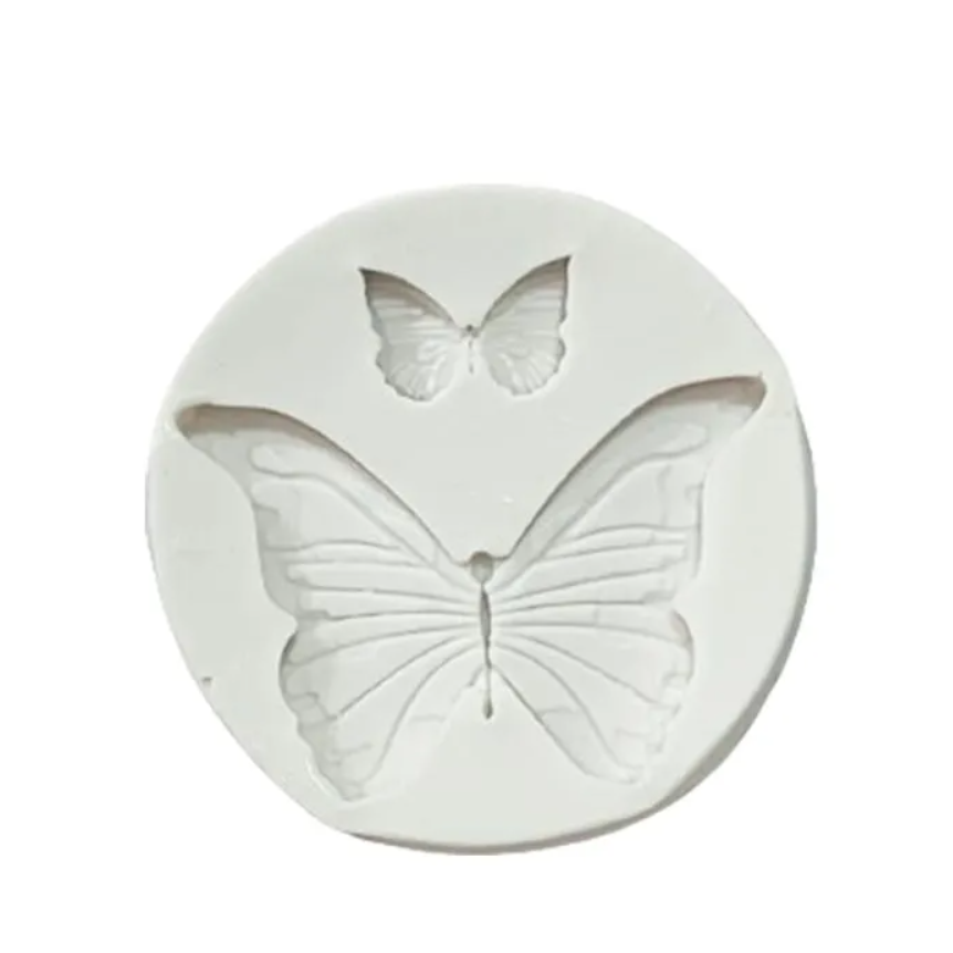 MAZ 2680 Molde de Silicone Borboleta Duo