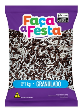 LEKE Confeito Granulado Crocante Mesclado...