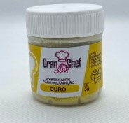 GRAN CHEF Star Pó brilhante - Ouro 3g