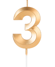 SILV Vela Design Dourada n°3