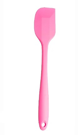 PRIME CHEF Espátula Silicone Curva Rosa 2...