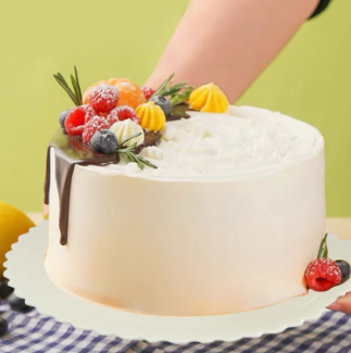 CONFEITUDO Cakeboard Branco 30cm - 1und