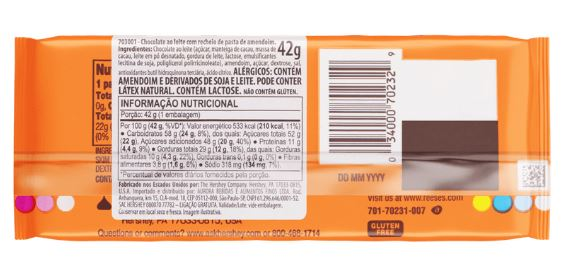 REESES Bombom Americano Peanut Butter Cup...