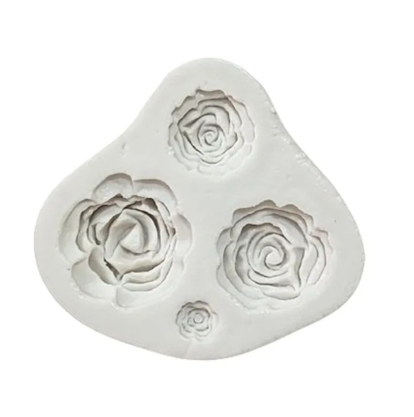 MAZ 2679 Molde de Silicone Rosas