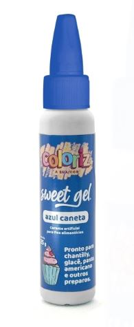 COLORIZ Corante Sweet Gel - Azul Caneta 25g