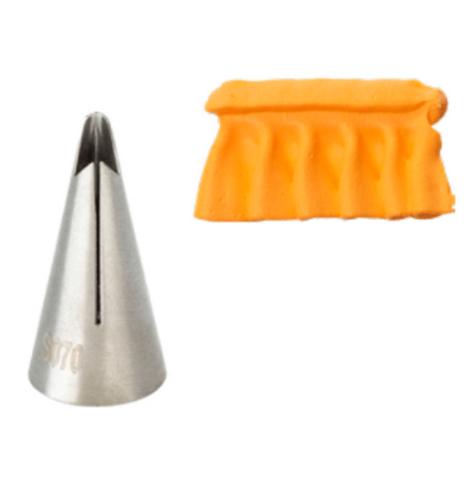 SILV Bico De Confeitar Folha 70 - 1 unid