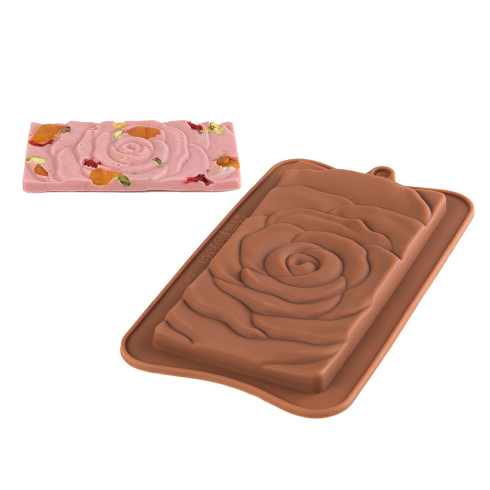 SILV Molde Silicone Chocolate Rosa 3D